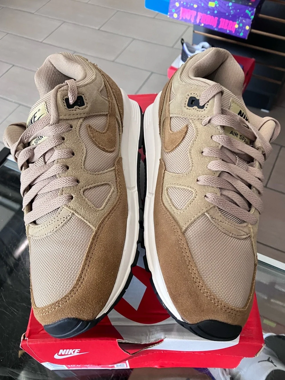 Nike Air Span 2 SE SP19 Parachute Beige Size 9